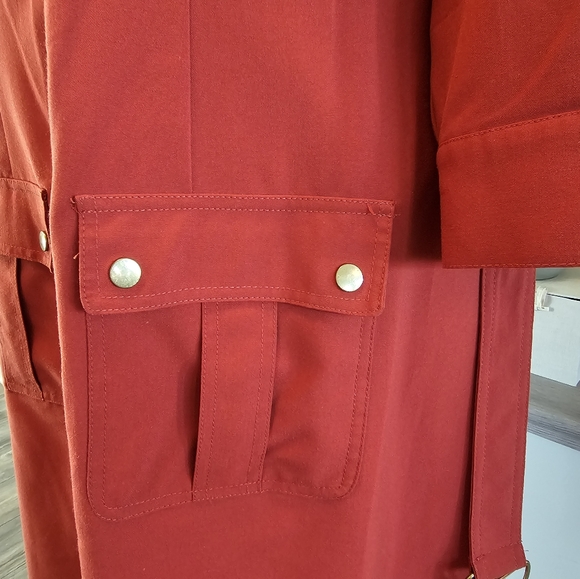 Super versatile Sharagano Cargo-style knee-length dress 20W - Picture 3 of 15